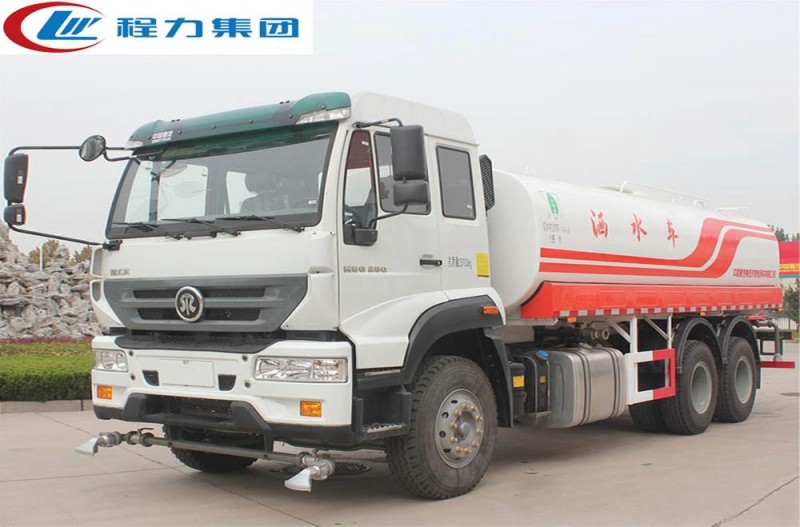 重汽斯太爾后雙橋灑水車（18-22方）