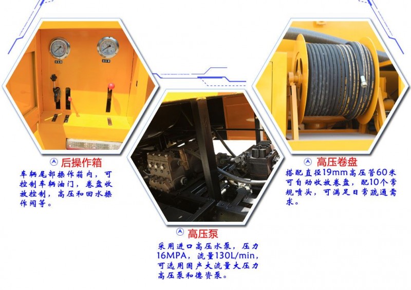東風(fēng)天錦型道路清洗車(chē)