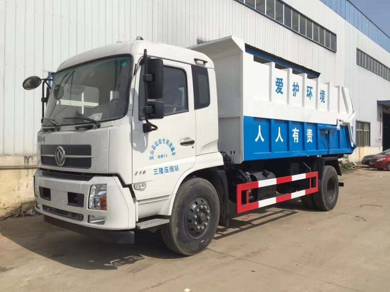 東風天錦15-17方對接垃圾車