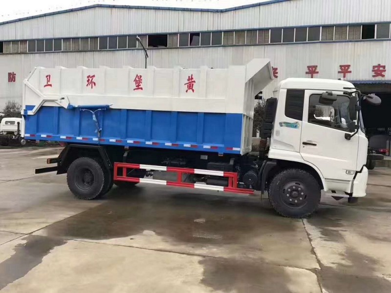 東風天錦15-17方對接垃圾車
