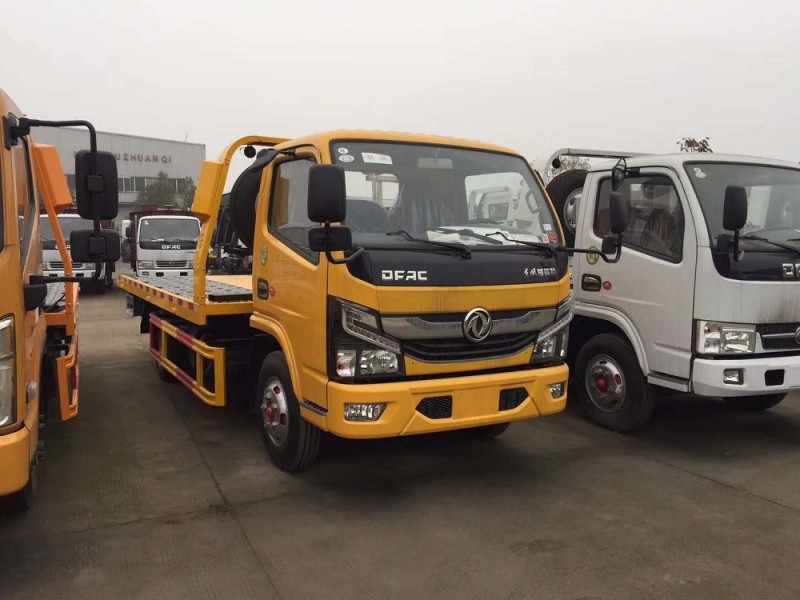 東風凱普特一拖二清障車