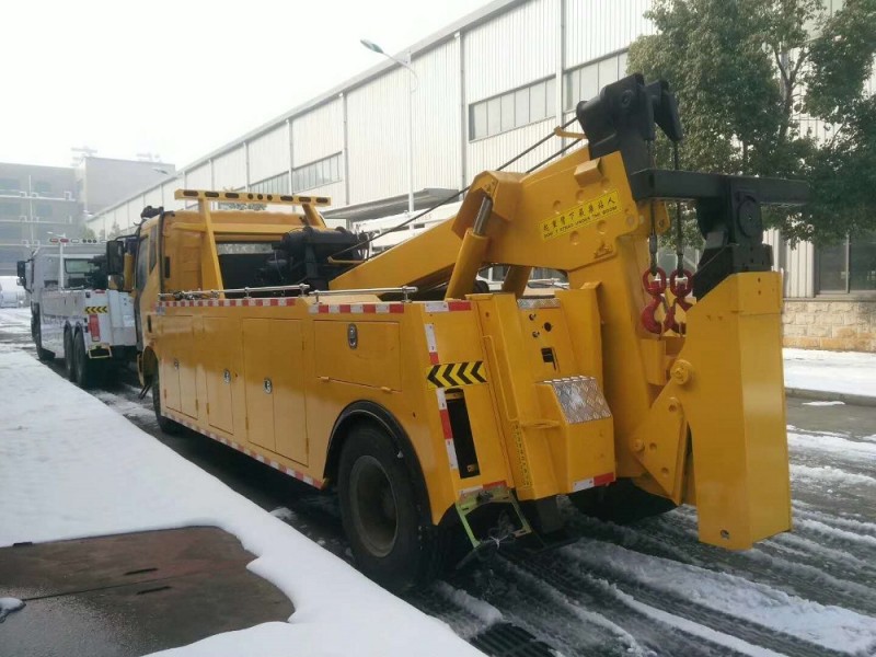 解放單橋拖吊聯體(一托一)清障車