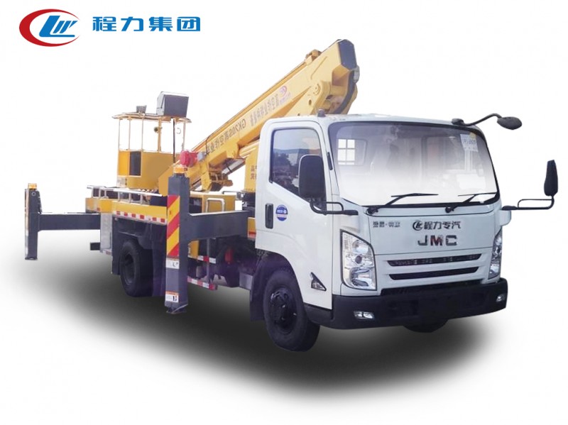 江鈴凱銳20米伸縮臂高空作業(yè)車