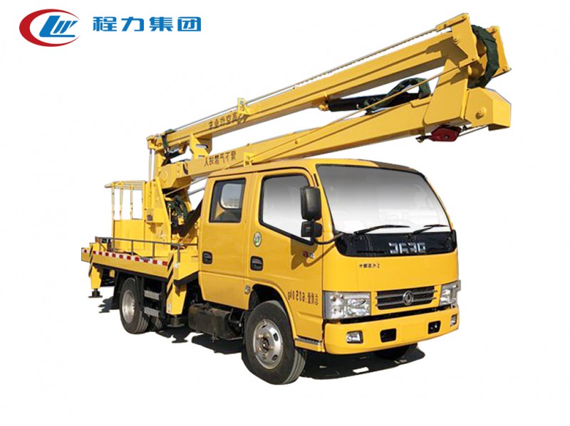 東風多利卡雙排14米高空作業(yè)車